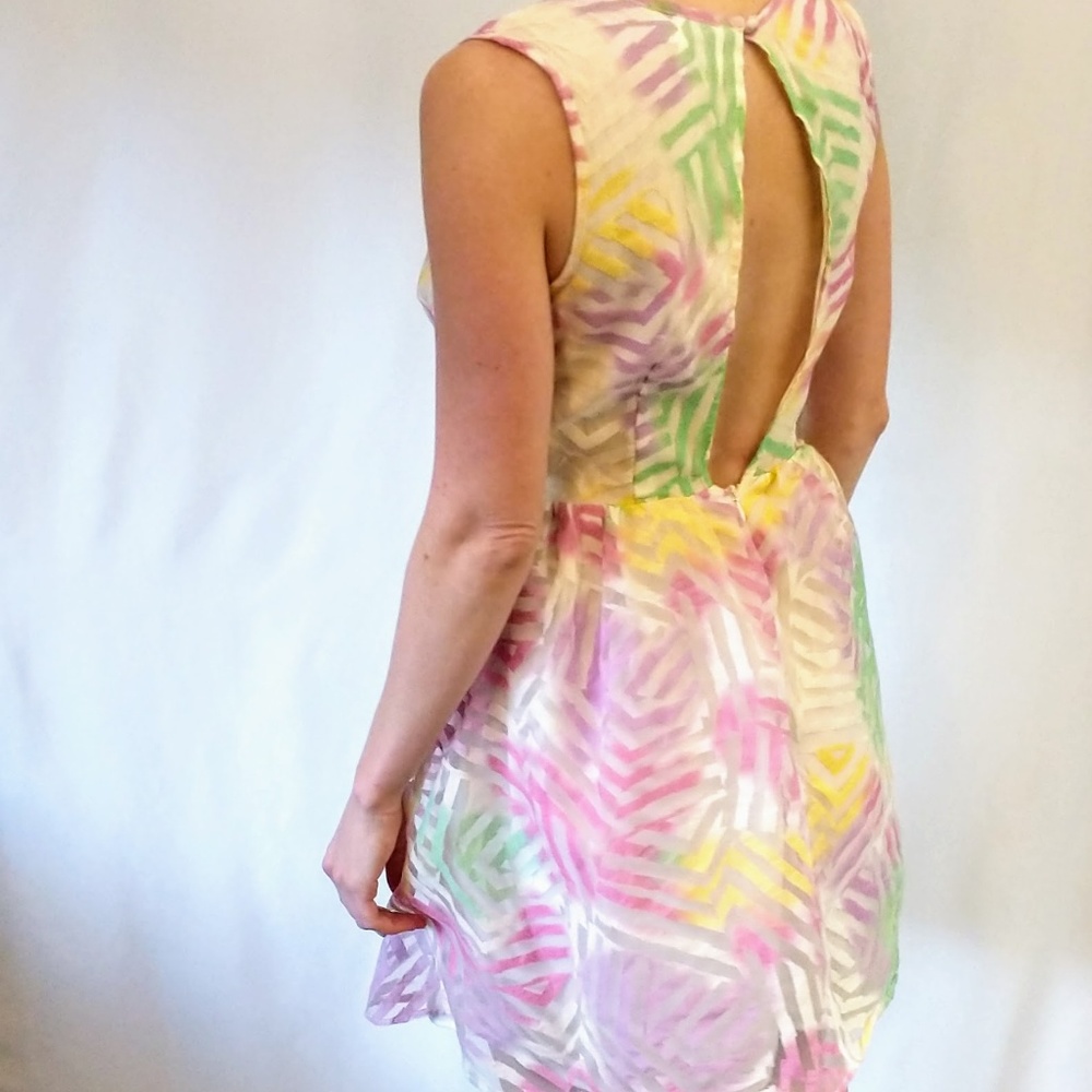 Asos Rainbow Party Dress View 2